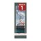 Dark Grey Suede Mat Board for 12x36 Frames - Fits 10x30 Photos